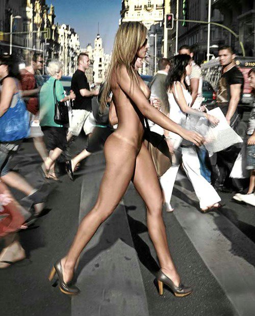 street girl nude